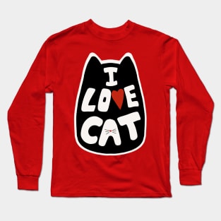 Love Cat Long Sleeve T-Shirt